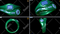 make 3d jewelry cad design and render