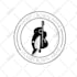 design dj band, text, minimalist business logo design