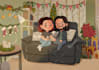 draw cute and detailed illustration