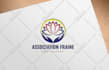 do unique nonprofit charity foundation community welfare logo with branding kit