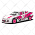 draw your car into vector illustration