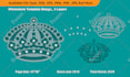 create rhinestone design and template for you