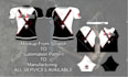do rash guard jersey mockup sublimation included on demand