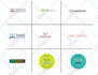 design text name based logo for personal branding