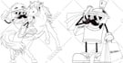 create a custom doodle art illustration design for you
