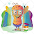 create a funny and bizarre hand drawn cartoon illustration