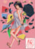 draw a retro 80s 90s anime illustration