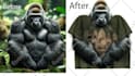 do combine two or more images and focus stacking images