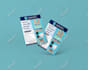 design professional and modern flyer leaflet