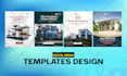 design social media post, canva template, ad for instagram, facebook, linkedin