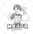 draw modern cartoon character, and mascot logo design