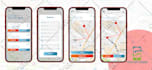 create  taxi app like uber or food delivery app with website