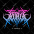 design style technical death metal logo,progressive