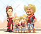 make character cartoon and comics