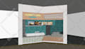create 3d sketchup model for interior architecture building design