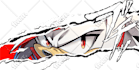 draw persona 5 or p3 reload critical cut scene illustration