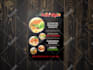 design flyer, poster or menu, etc for spa, bar, restaurant, wedding