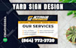 design professional yard sign