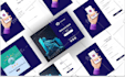 design figma landing page, saas website UI UX design