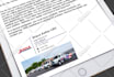 design  clickable HTML email signature for gmail,outlook, yahoo mail, etc