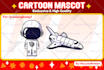 create a professional mascot, animal, cartoon character logo