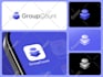 design saas startup, tech business, ai favicon, app icon logo and branding kit