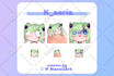 do customizable chibi ych emotes