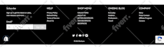 design and customize shopify footer menu and footer section