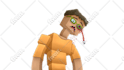 make avatar with pose of your minecraft character