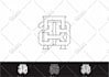 design vintage, classic, minimalist, or luxury monogram logo