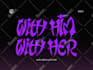 create y2k metallic chrome effect logo, custom font