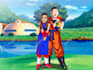 draw you in dragon ball z portrait style