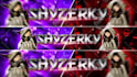 design a youtube banner, gaming banner, twitch banner, header