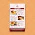 design editable stunning restaurant flyers, menus, trifold menus