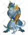draw a colored digital illustration