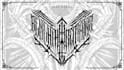 draw dark lettering tattoo art