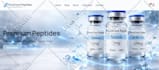 build research use fda compliant peptide website with processing integration