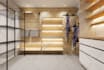 create luxury modern kitchen interior with photorealistic 3d render