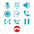 design an ultra crisp icon set vector logo