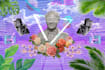 make a unique vaporwave artwork