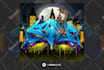 design a graffiti logo