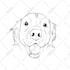 turn your pet into line art