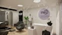 design a modern and efficient office interior and layout