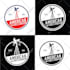 do hipster classic retro badge or vintage logo design for business and t shirts