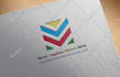 design clean creative business flyer, leaflet, logo