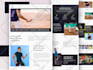 do modern website design, landing page UI UX in PSD or figma