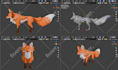 make 3d character models in blender