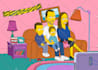 drawing simpsonized custom portrait