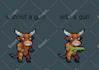 make pixel art characters and animation