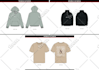 create flat sketch and technical drawing of clothing